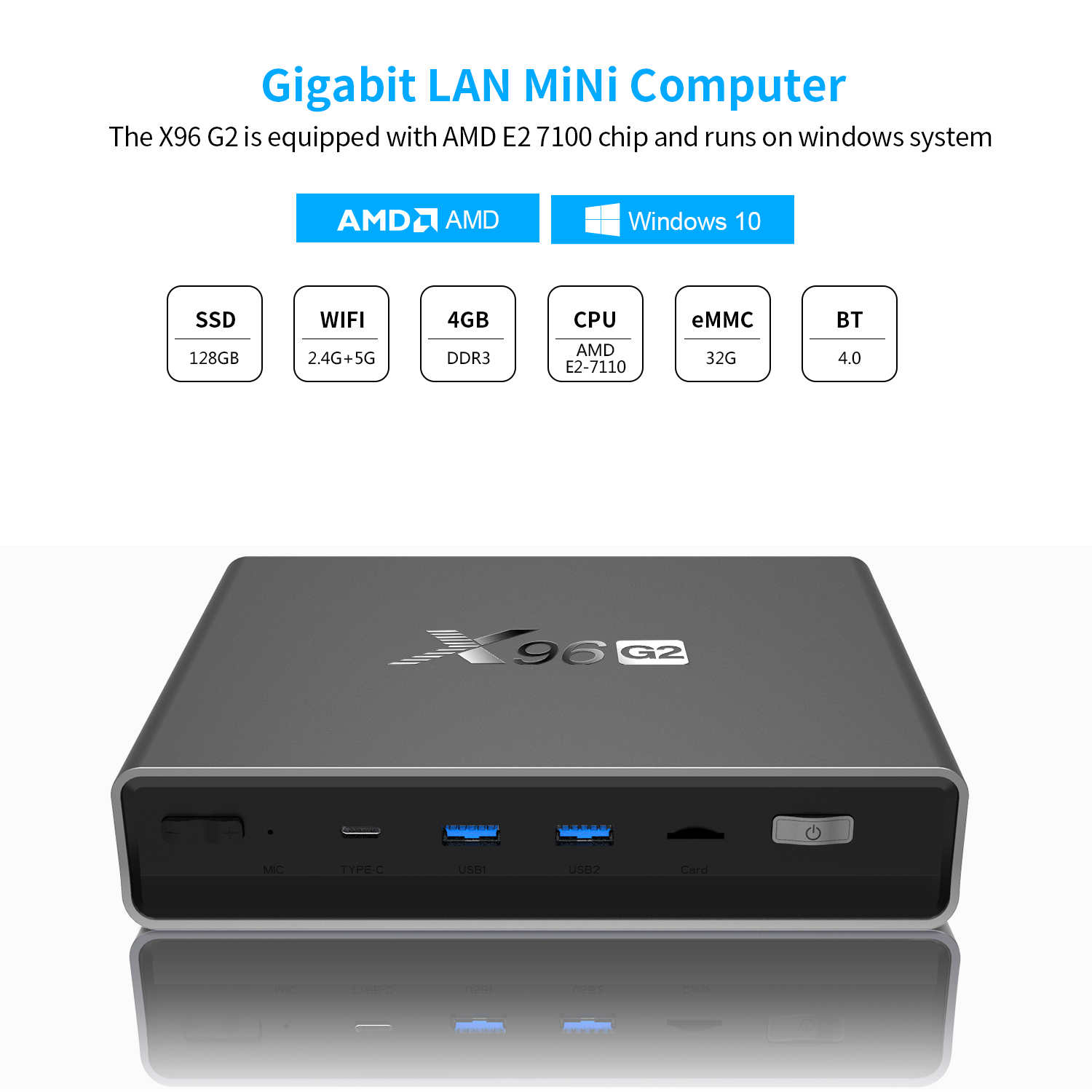 X96 G2 Mini Pc 迷你電腦